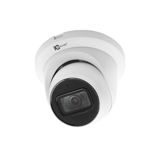 IC Realtime IPEL-E80F-IRW3 8MP Starlight Eyeball Network Camera (White)