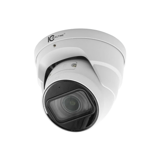 IC Realtime IPEL-E80V-IRW3 8MP Starlight Eyeball Network Camera (White)