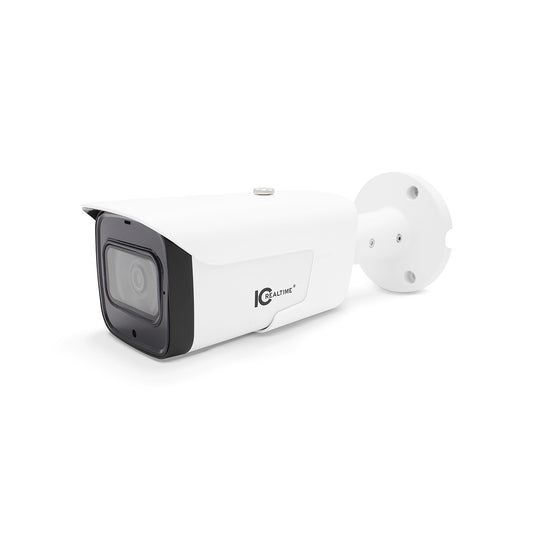 IC Realtime IPFX-B40V-IRW2 4MP Starlight AI Bullet Network Camera (White)