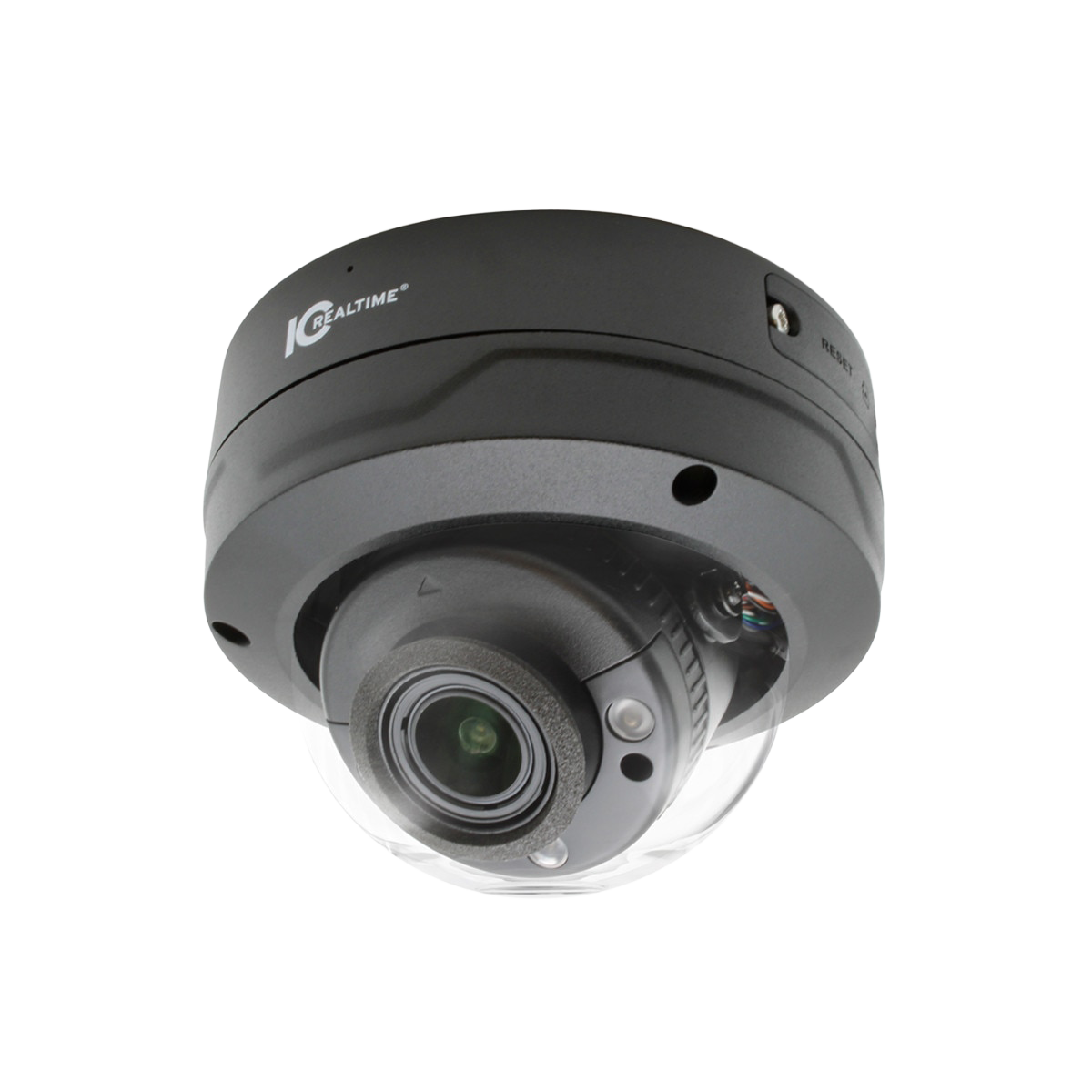 IC Realtime IPFX-D40V-IRB3 4MP Starlight Varifocal Dome Network Camera (Black)
