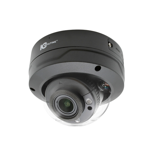 IC Realtime IPFX-D40V-IRB3 4MP Starlight Varifocal Dome Network Camera (Black)