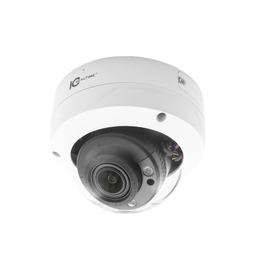 IC Realtime IPFX-D40V-IRW3 4MP Starlight Varifocal Dome Network Camera (White)