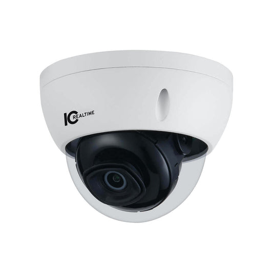 IC Realtime IPMX-D40F-W1 4MP Starlight Dome AI Network Camera (White)