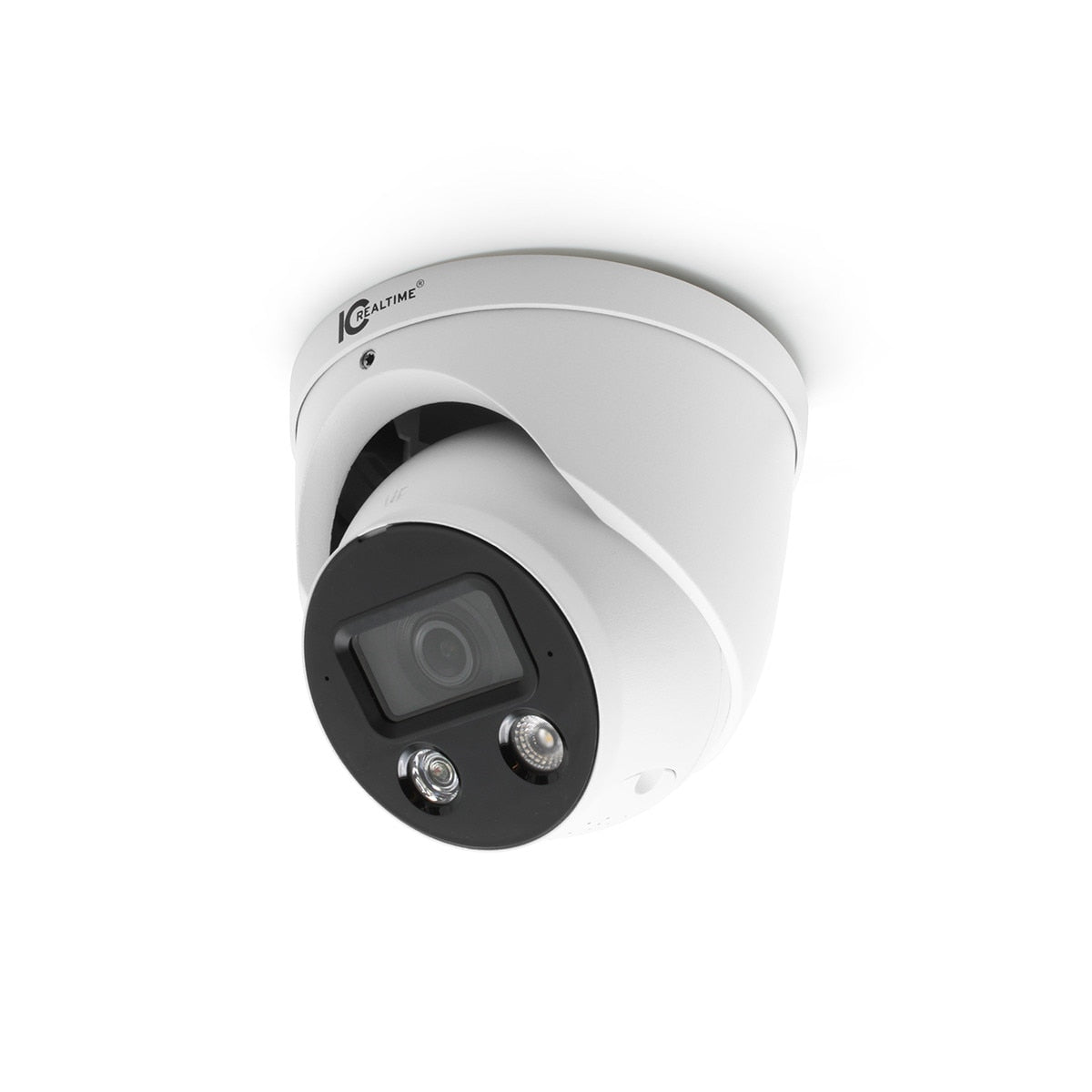 IC Realtime IPMX-E40F-ADW2 4MP Active Deterrence Eyeball Network (Whit ...