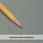 Deluxe In Ceiling Tab Tension 16:9 175" Rear Projection