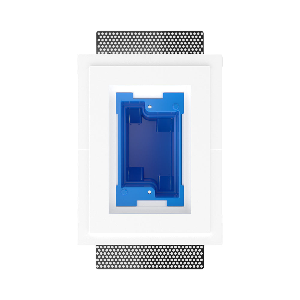 SeeLess SLA-1GR-062 One Gang Architectural Style - Carlon (box/ring) not included | Flush In-Wall Mount