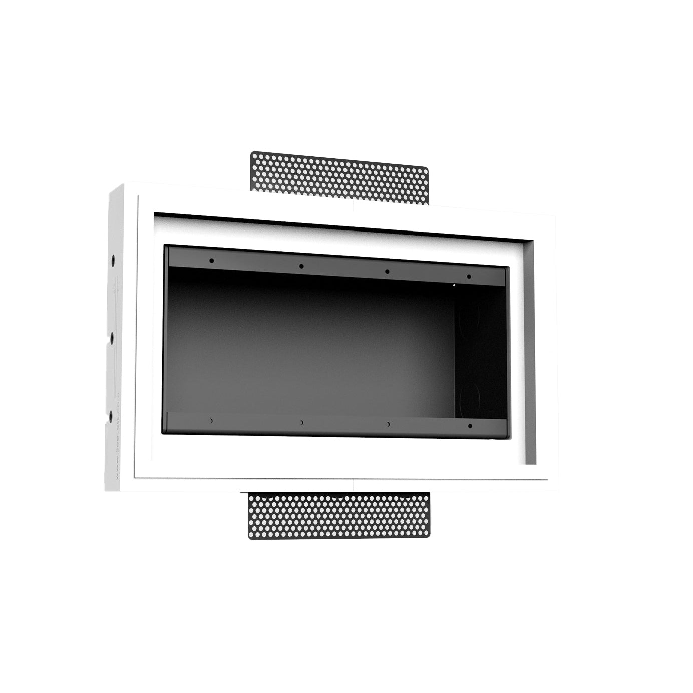 SeeLess SLA-4G-125 Four Gang Architectural Style | Flush In-Wall Mount