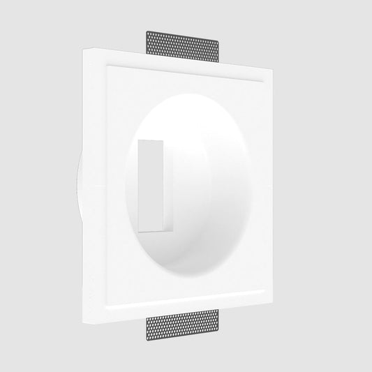 SeeLess SLK-SM1-500 Single Gang Round Deep Smoke & Sensor | Flush In-Wall Mount