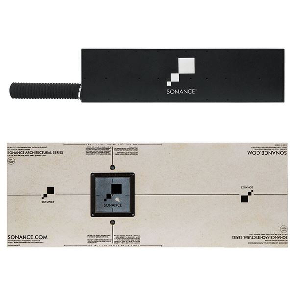 Sonance Architectural 1/2" Square Gypsum Mounting Platform w/BPS6 ThinLine Sub Kit