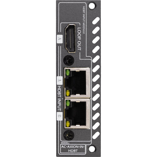 AXION HDBaseT Input Card with ICT