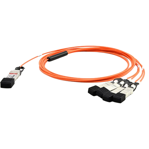 MXNet 10G 40G QSFP+ to 4x10 SFP+ Break-Out Active Optical Cable 1 Meter