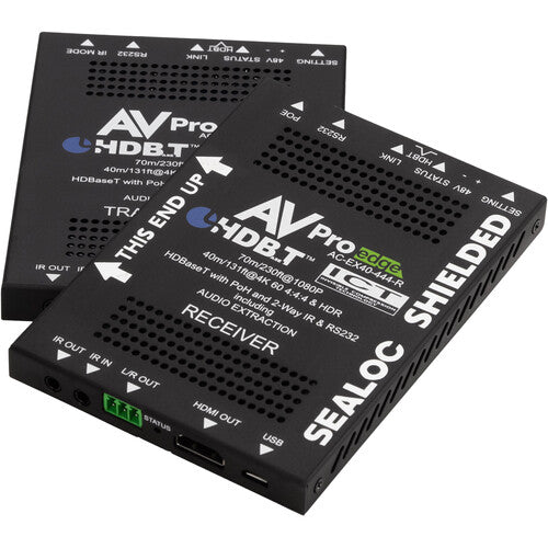 AVPro Edge 40M 18Gbps Sealoc Weatherproof HDBaseT Extender Kit