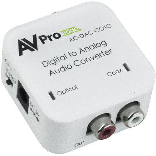 AVPro Edge Digital to Analog Audio Converter