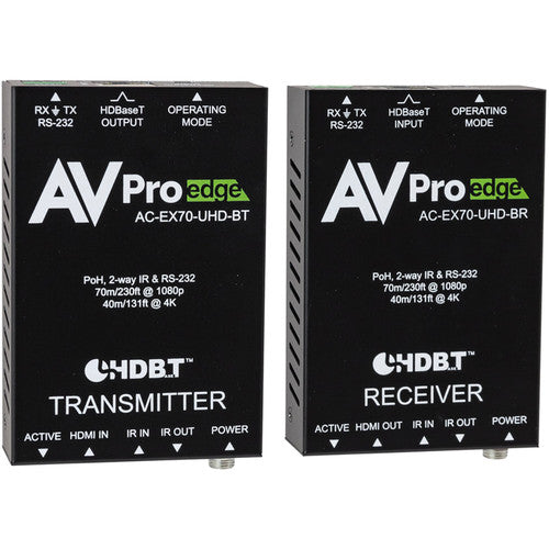 AVPro Edge 70M 10Gbps Basic HDBaseT Extender Kit