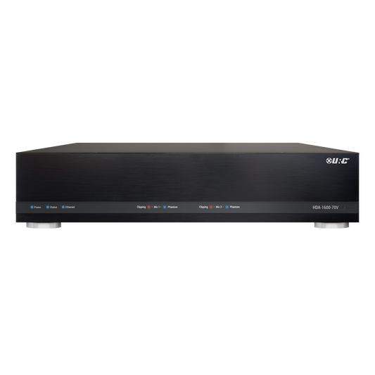 URC HAD-1600-70V 600W 70V and Low-Z Amplifier