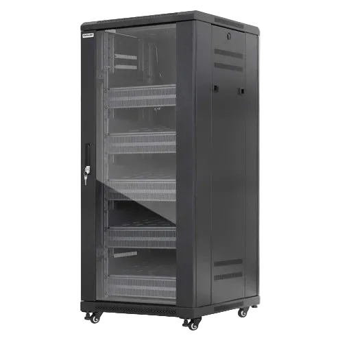 Intellinet Pro Line Network Cabinet with Integrated Fans, 27U