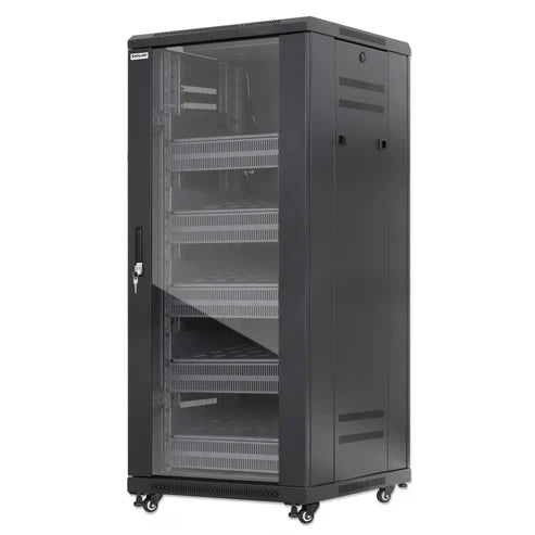 Intellinet Pro Line Network Cabinet with Integrated Fans, 27U