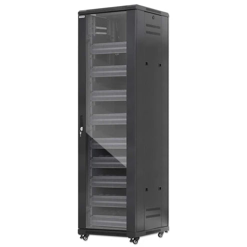 Intellinet Pro Line Network Cabinet with Integrated Fans, 42U