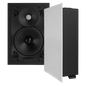 Sonance Visual Experience VX66 6" Rectangle In-Wall Speaker w/ White Micro Trim Grille (1 Pair)